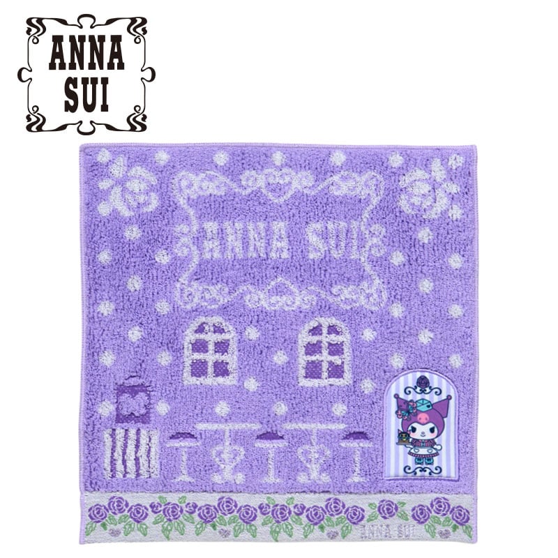 Japan Sanrio - Kuromi ANNA SUI Towel Handkerchief