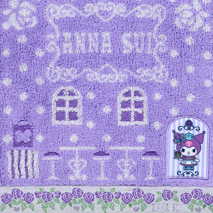 Japan Sanrio - Kuromi ANNA SUI Towel Handkerchief