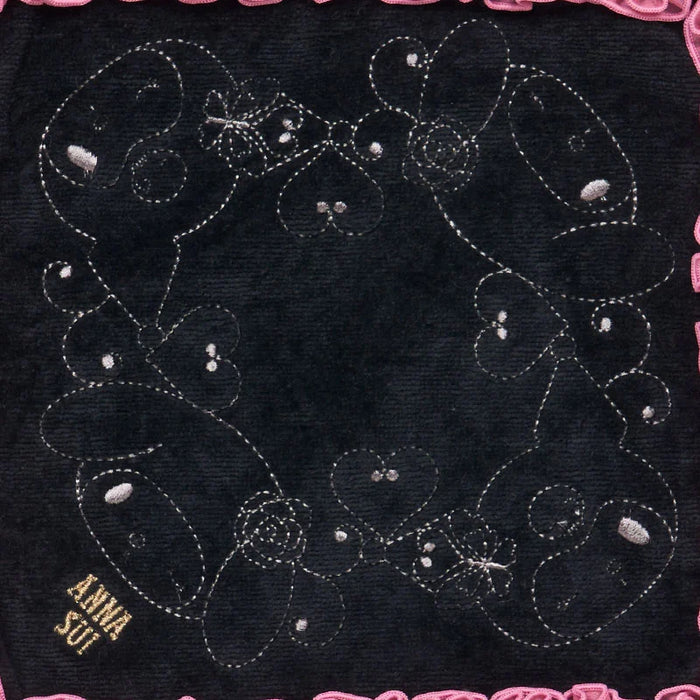 Japan Sanrio - My Melody & Kuromi ANNA SUI Mini Towel (Ruffle) Color: Pink