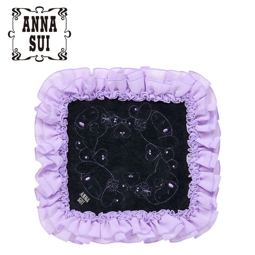 Japan Sanrio - My Melody & Kuromi ANNA SUI Mini Towel (Ruffle) Color: Purple