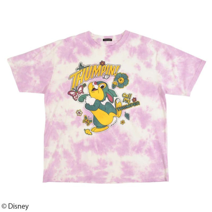Japan Disney Collaboration - PONEYCOMB TOKYO Thumper Tie-dye T-Shirt (Purple)