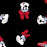 Japan Disney Collaboration -  Minnie Mouse Black Cool Cloth Mask (Adult)