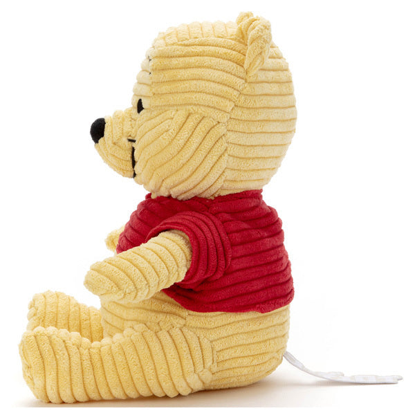 Japan Takara Tomy - Winnie the Pooh Corduroy Sitting Plush Toy (Pre Order, Release on Jul 28)