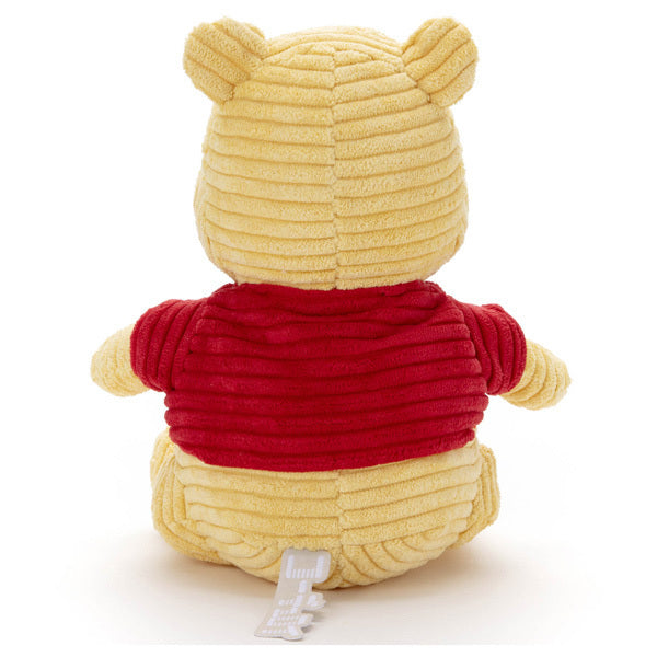 Japan Takara Tomy - Winnie the Pooh Corduroy Sitting Plush Toy (Pre Order, Release on Jul 28)