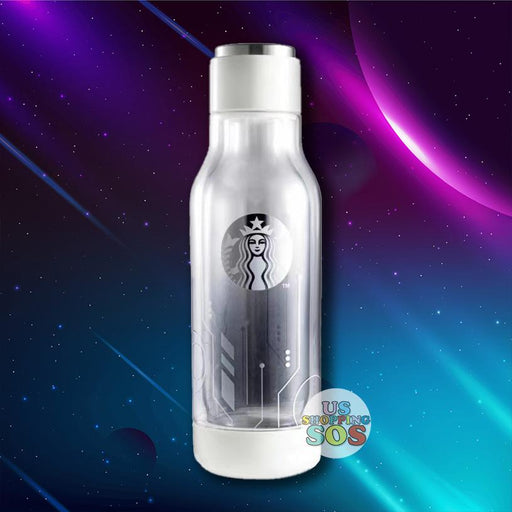 Starbucks China - Astronaut 2021 - 11. Spaceship Ombré Double Wall Glass Bottle 500ml