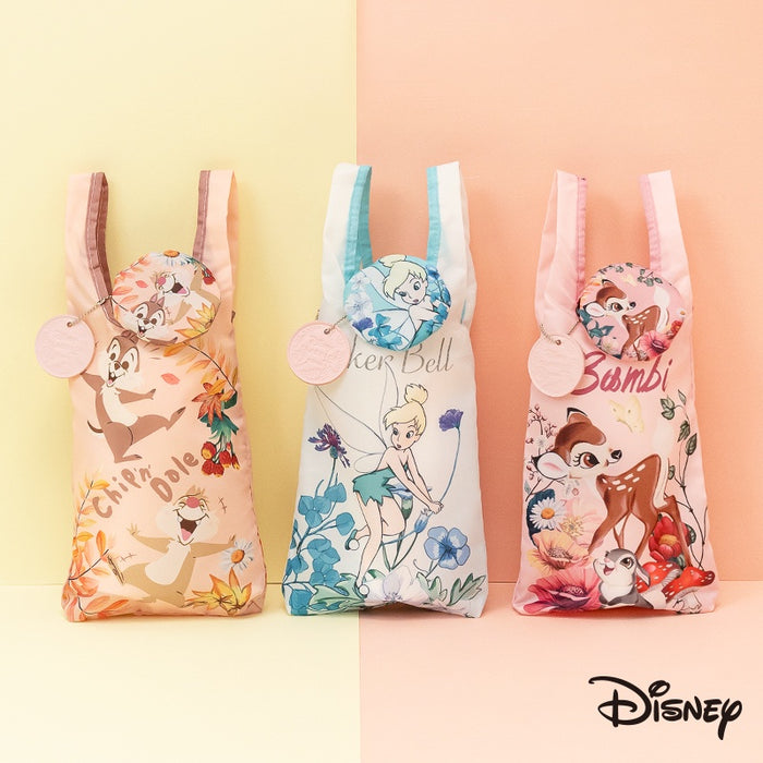 Taiwan Disney Collaboration - Floral Season Disney Characters Foldable Drink Bags  (4 Styles)