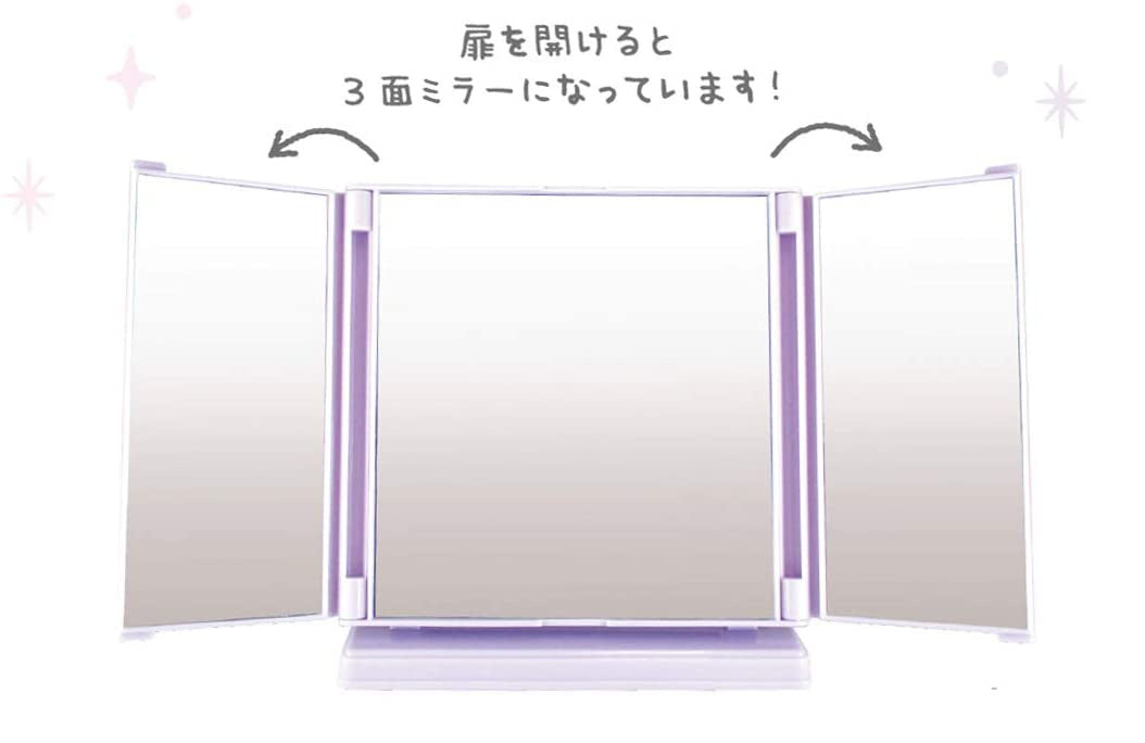 Japan Disney Collaboration - RT Princess 3 Sided Mirror (2 Styles)