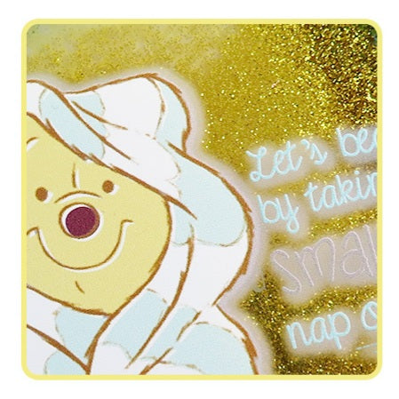 Taiwan Disney Collaboration - MV Winnie the Pooh Series Quicksand Coasters - Honey Pooh