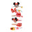 HKDL - Minnie Mouse Emoji Hair Accessories Set