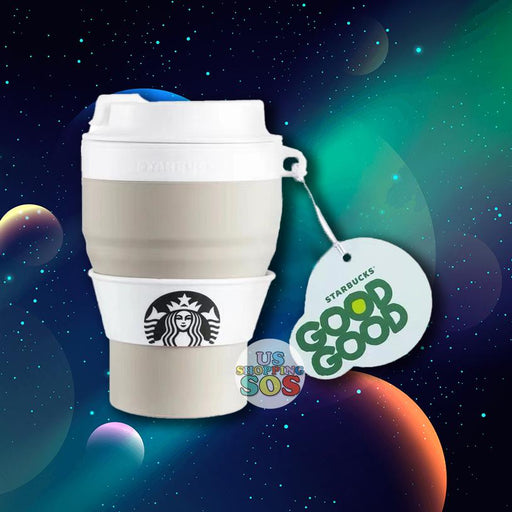 Starbucks China - Astronaut 2021 - 21. Earth Silicone Collapsible Cup 384ml