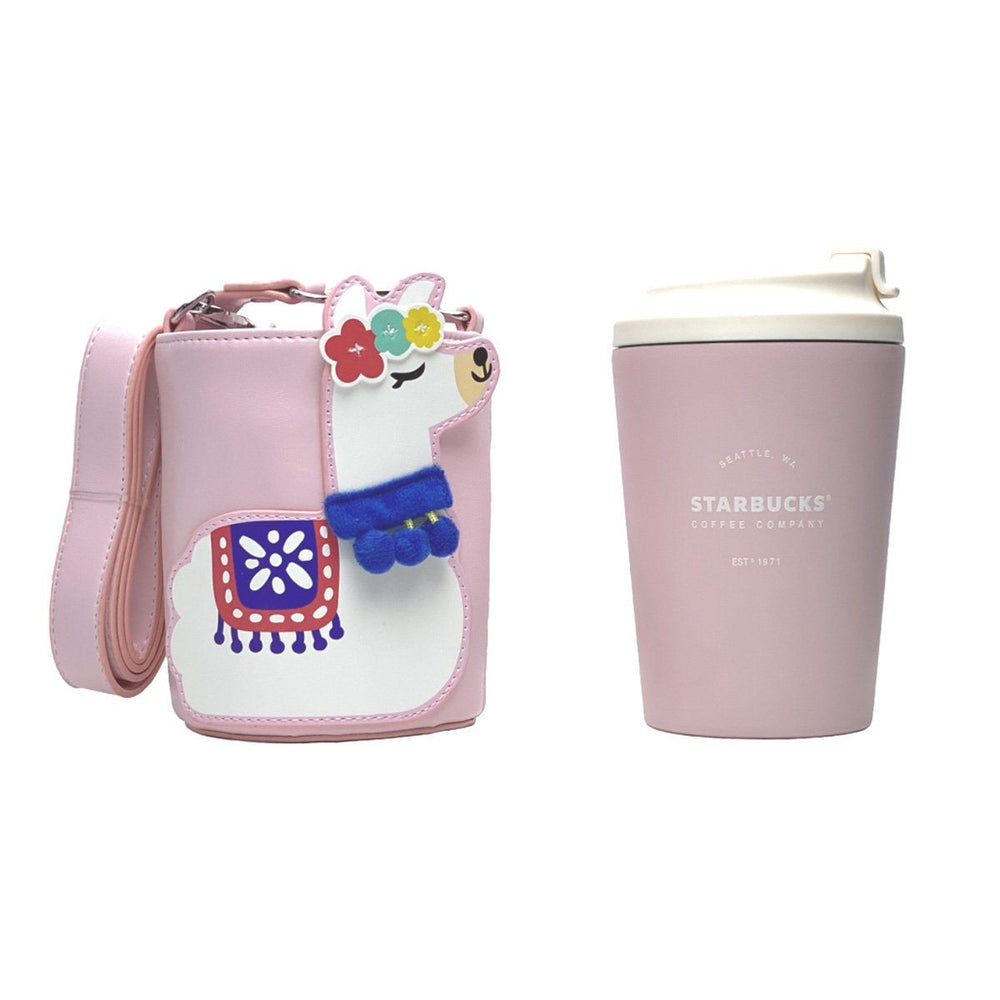 Starbucks China - Summer Exotic Beauty - Alpaca Cover with Stainless Steel Tumbler 390ml
