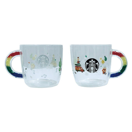 Starbucks China - Summer Exotic Beauty - Coffee Farmer Bearista Glass 355ml