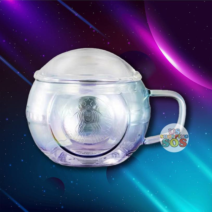 Starbucks China - Astronaut 2021 - 2. Iridescent Planet Glass Mug 414ml
