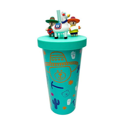Starbucks China - Summer Exotic Beauty - Singing Bearista Team Stainless Steel Cold Cup 550ml