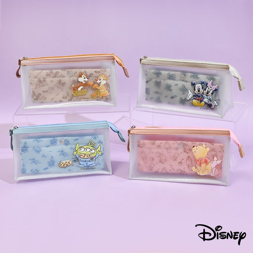 Taiwan Disney Collaboration - Disney Characters Frosting Surface Double Layered Storage Case (4 Styles)