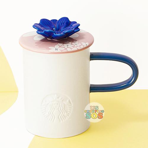 Starbucks China - Summer Blossom 2020 - Splendid Flower Pink Lid Mug 414ml