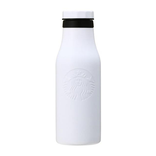 Starbucks Japan - Stainless Logo Bottle Matte White 473ml