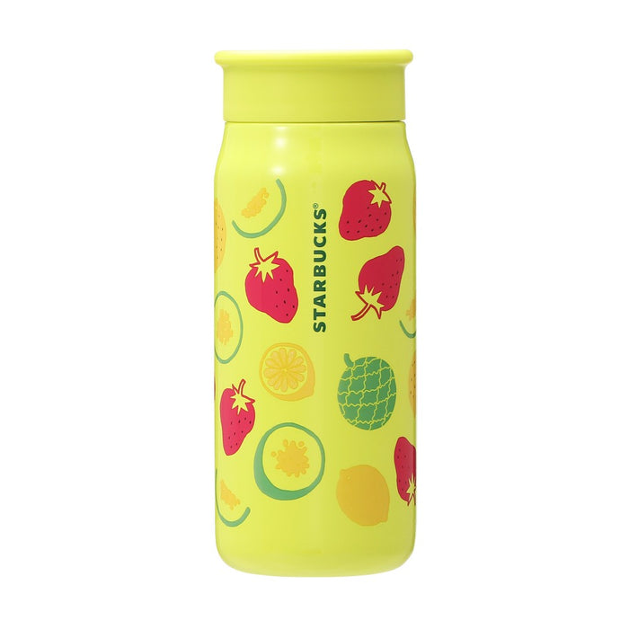 Starbucks Japan - Stainless mini bottle colorful fruit 355ml (Release Date: Apr 12)