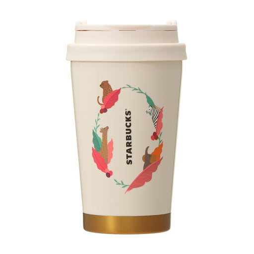 Starbucks Japan - Stainless TOGO Cup Tumbler Happy Giraffe 355ml (Release Date: Apr 12)