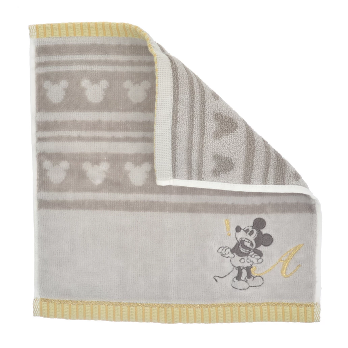 JDS - Mickey Mouse A Initial Mini Towel