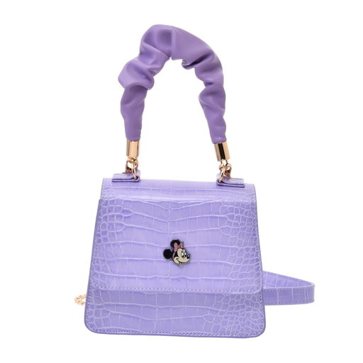 JDS - Croco Style Minnie Mouse 2 Ways Shoulder Bag