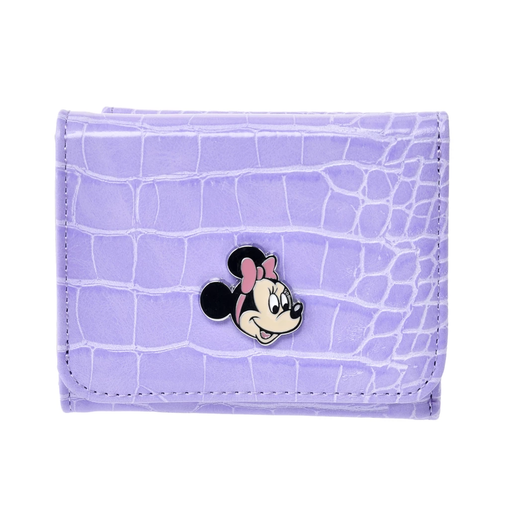 JDS - Croco Style Minnie Mouse Wallet