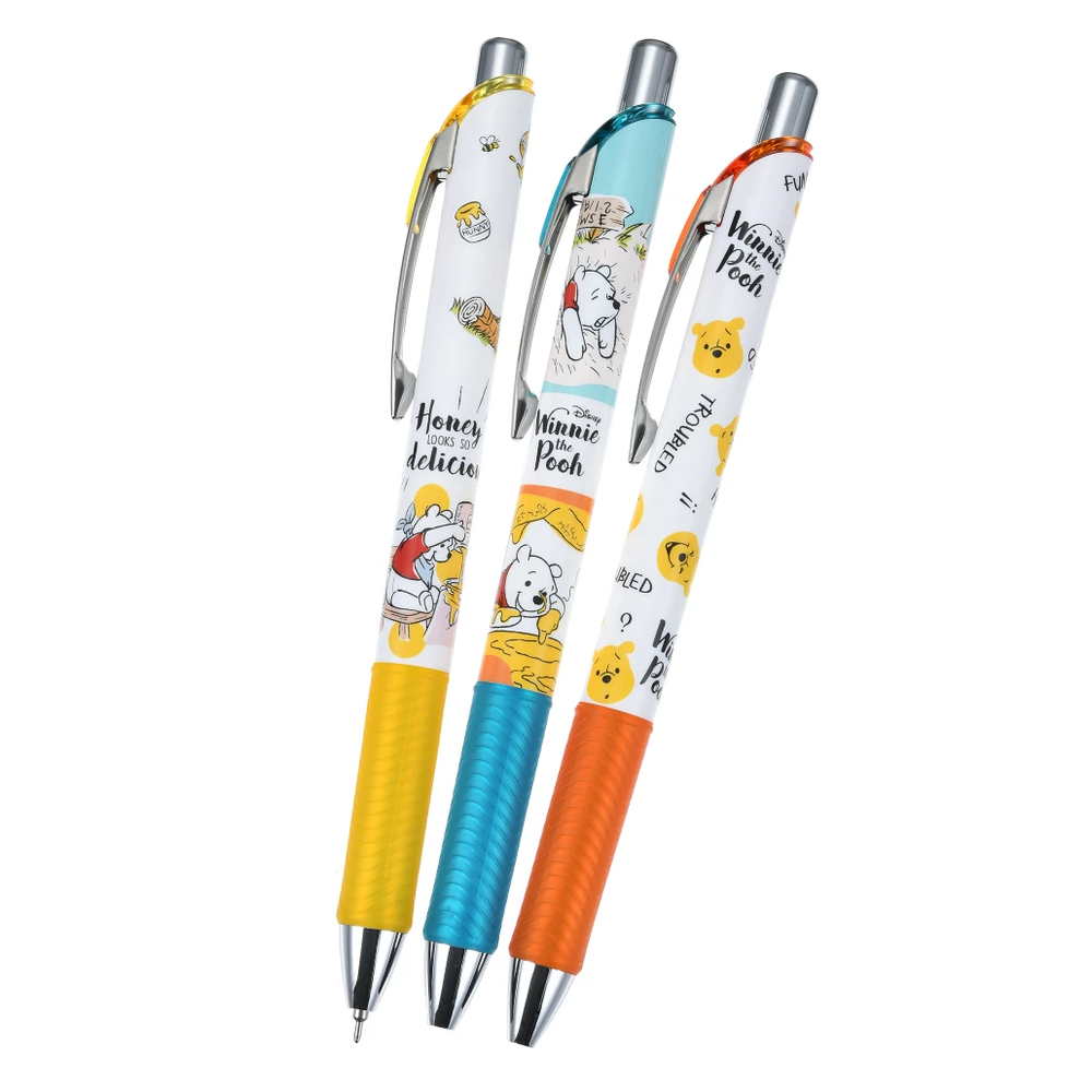 JDS - Winnie the Pooh Color Story Pentel EnerGel 0.5 Liquid Gel Pen