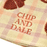 JDS - Chip & Dale "Gauze Check Face & Motif" Mini Towel