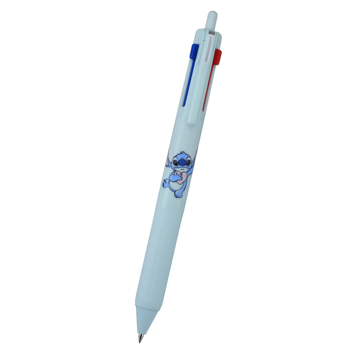 JDS - Stitch uni Ballpoint Pen Jetstream 3 Color Red, Blue Ink 0.5mm