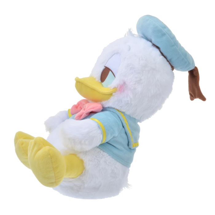 JDS - Good Night's Sleep Collection x Pastel Color Fluffy Donald Duck Plush Toy