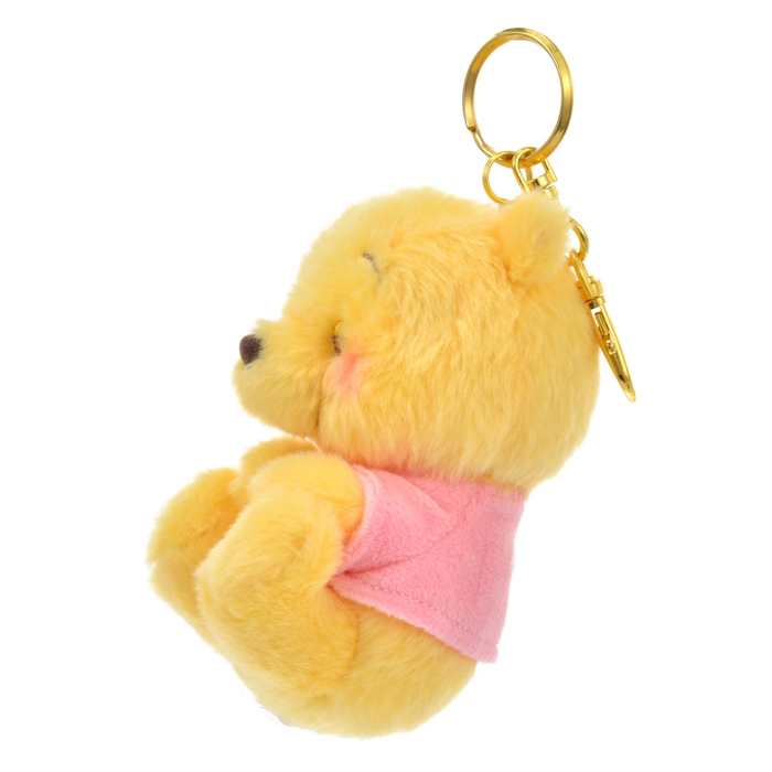 JDS - Good Night's Sleep Collection x Pastel Color Fluffy Winnie the Pooh Plush Keychain