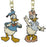 JDS - Keychain Fes x Donald & Daisy Keychains Pair Set