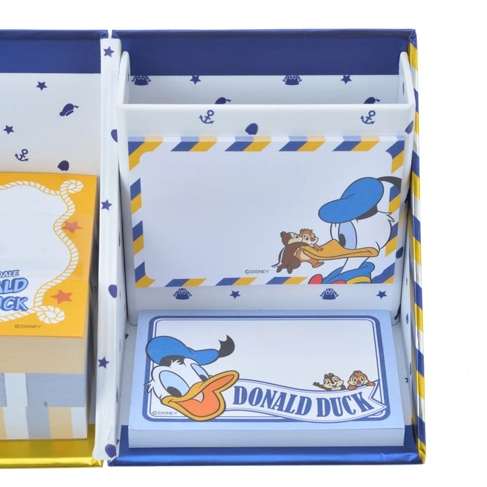 JDS - Donald, Chip & Dale "Metallic" Sticky Note/Memo Pad with Pen Stand