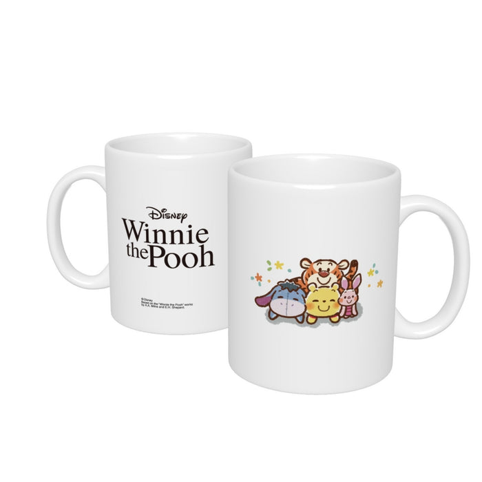 JDS - D-Made Disney x Honobono (Mug) - Winnie the Pooh & Friends "Thank You Always"