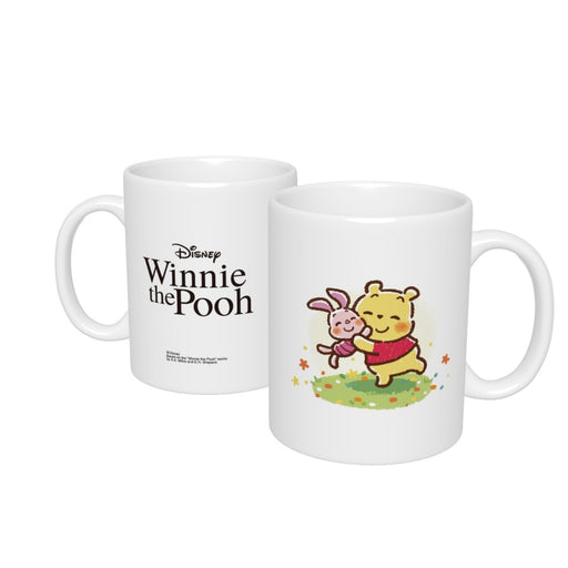 JDS - D-Made Disney x Honobono (Mug) - Winnie the Pooh & Piglet "Hug"