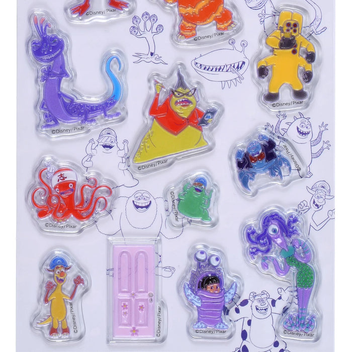 JDS - Sticker Collection x Monsters, Inc. "Embossed " Seal/Sticker