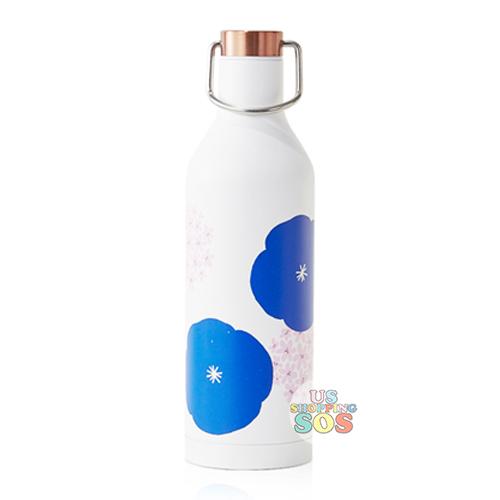 Starbucks China - Summer Blossom 2020 - Gorgeous Summer White Stainless Steel Water Bottle 473ml