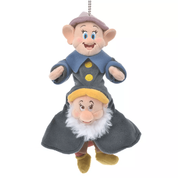 JDS - Snow White and the Seven Dwarfs Collection - Plush Keychain x Dopey & Bashful