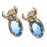 JDS - Stitch Earrings Gradient Stone