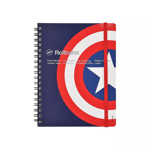 JDS - Rollbahn Memo Pad with the Pocket x Marvel Captain America