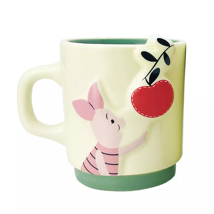 JDS - Winnie the Pooh & Piglet Mug Pair Apple