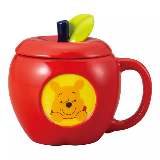 JDS - Winnie the Pooh Apple Shaped Mug with Lid