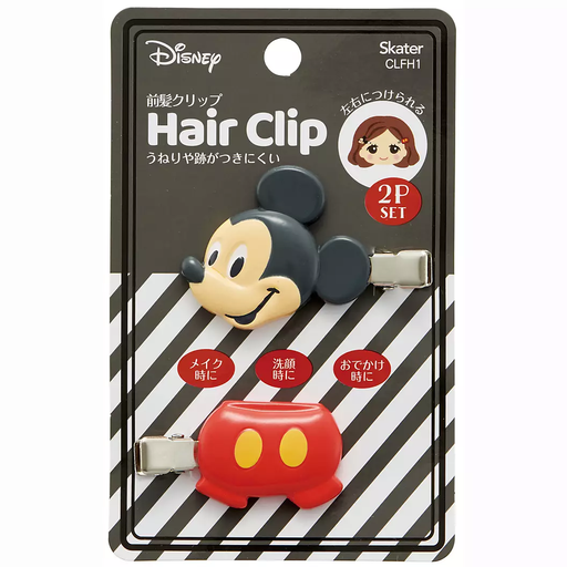 JDS - No Bend Hair Clips Set x Mickey Mouse