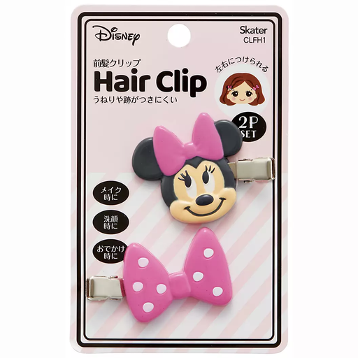 JDS - No Bend Hair Clips Set x Minnie Mouse