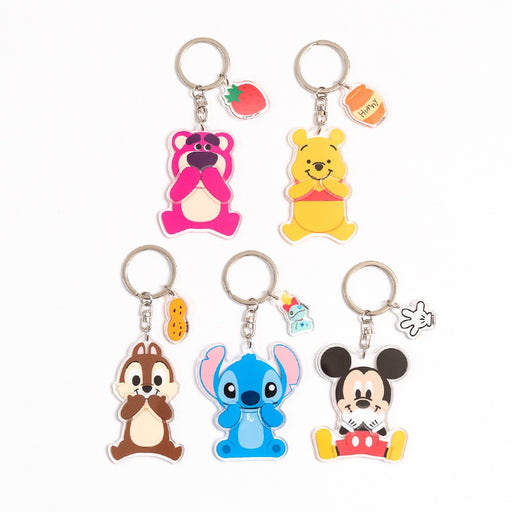Mickey Mouse Character Rubber Head Key Chain
