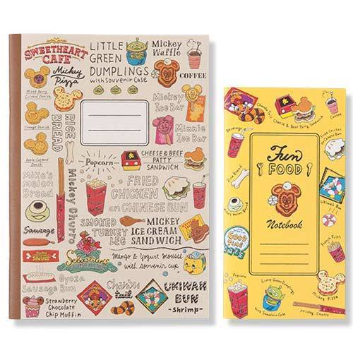 TDR - Food Theme - Note Book Set