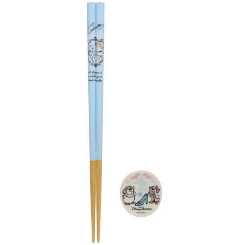 TDR - Chopsticks with Holder Set - Cinderella