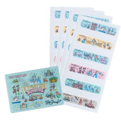TDR - Tokyo Disney Resort Fun Map Collection - Bandages Set