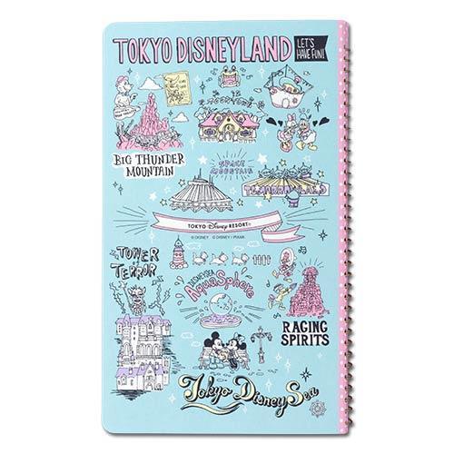 TDR - Tokyo Disney Resort Fun Map Collection - Note Book