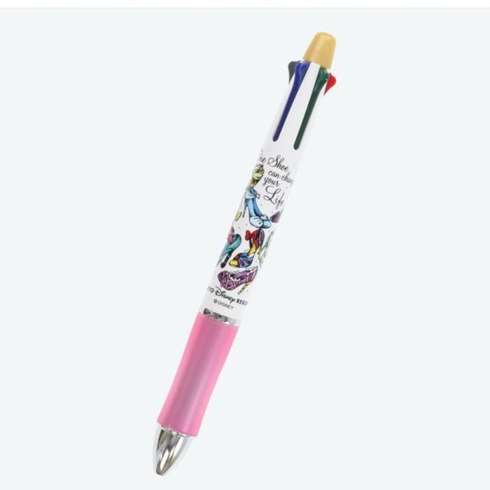 TDR - 4 Colors Pen + 0.5 mm Mechanical Pencil x Disney Princess Shoes